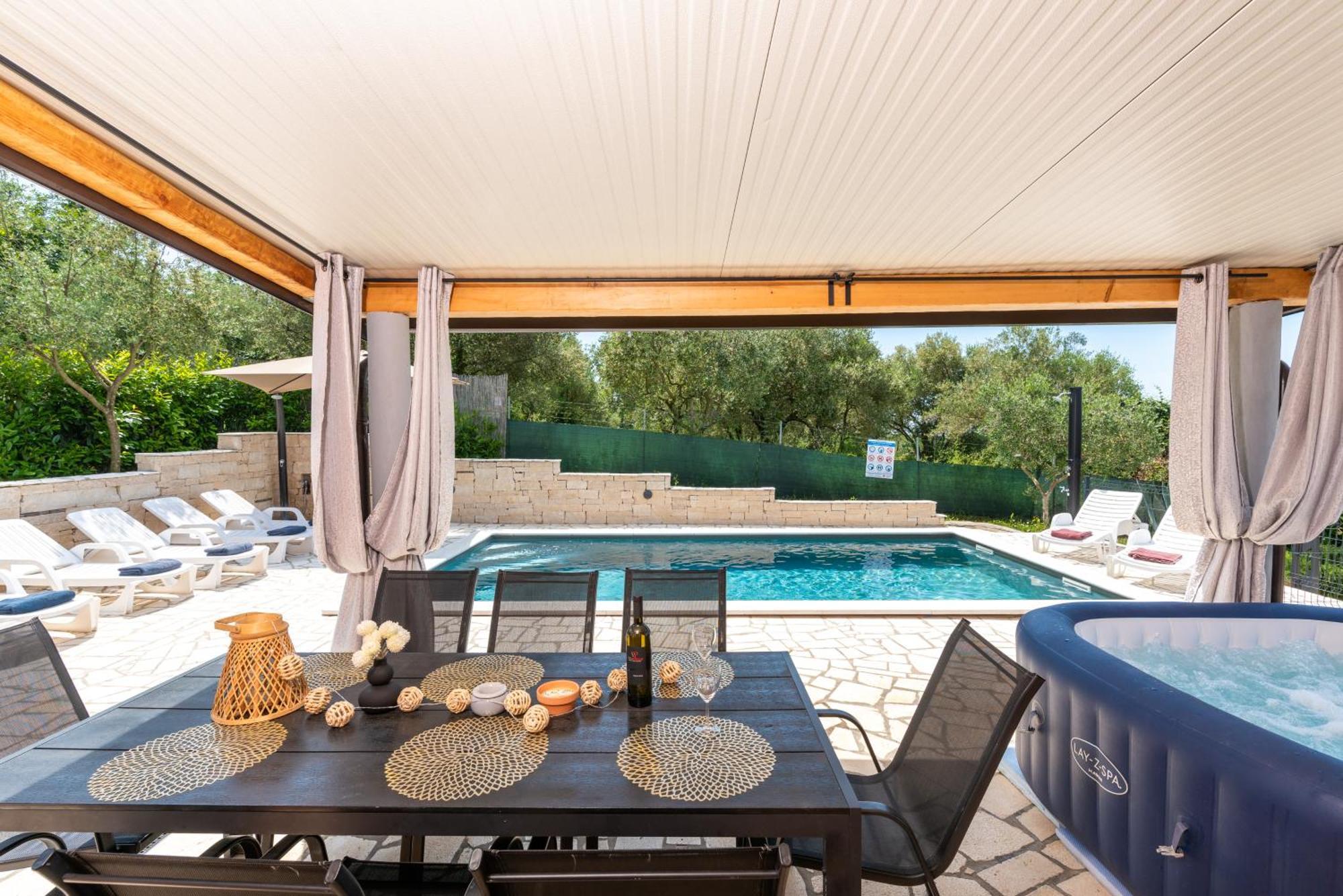 Villa Pendolina With Private Pool Buje Exterior foto